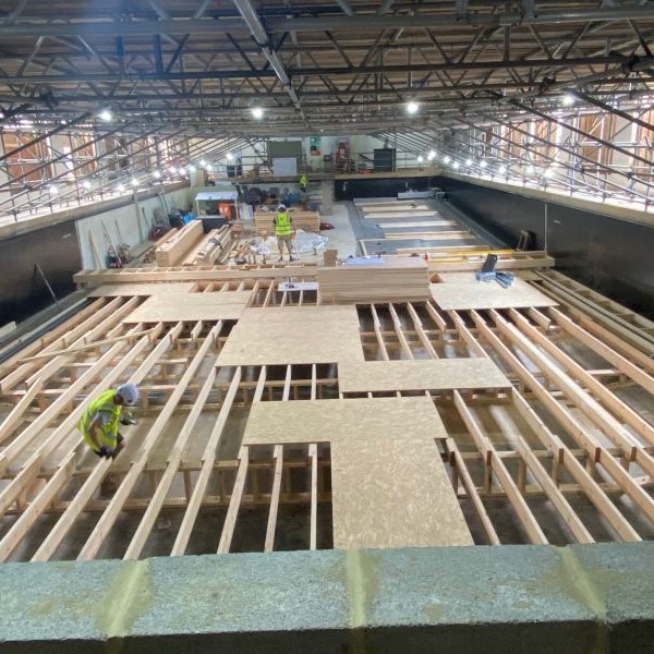 Waltham Forest College – Swimming Pool Repurposing Project