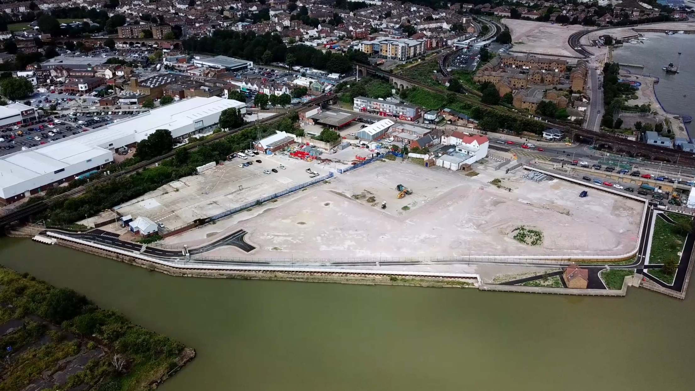 Strood Riverside Flood Defences